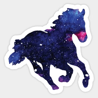 Space Horse Sticker